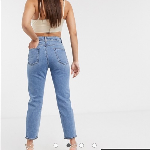 🆕 ASOS SLIM MOM JEANS - Picture 7 of 11
